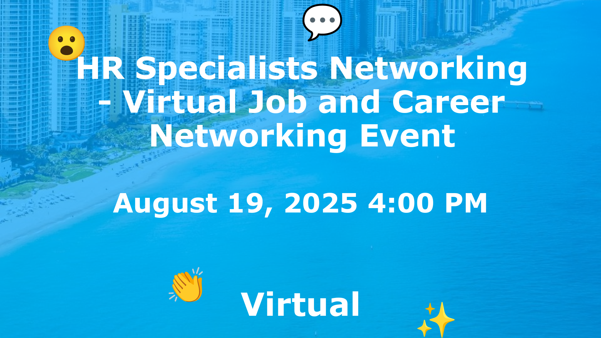 HR Specialists Networking - Virtual Job and Career Networking Event event image